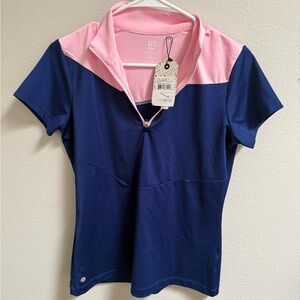 EP women’s gold shirt NWT